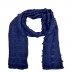 Designer Cotton Checkered Stole - Blue Designer Cotton Checkered Stole - Blue